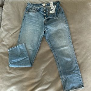 H&M cropped denim